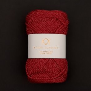 Karen Klarbk Recycled Bottle Yarn - Christmas red